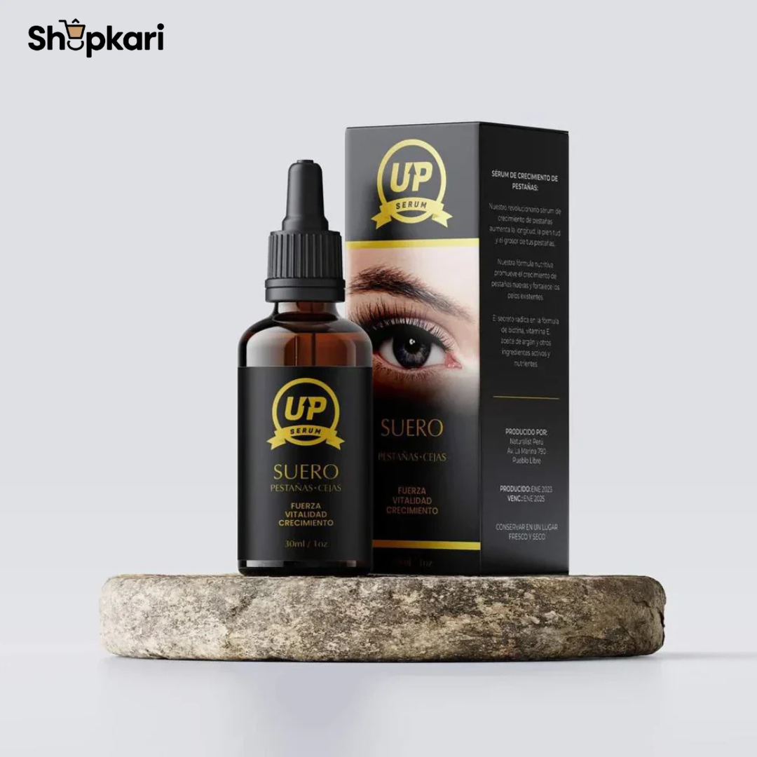 SERUM UP: Suero para pestañas Organico 100%