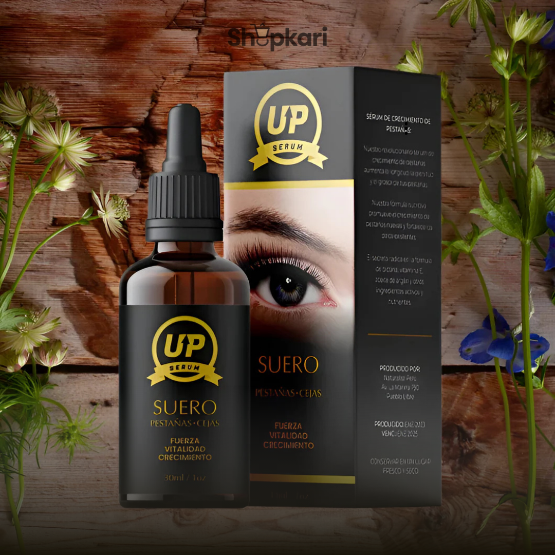 SERUM UP: Suero para pestañas Organico 100%