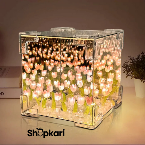 CUBO DE TULIPANES DESARMADO 2 X 1